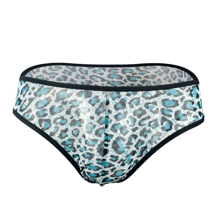 Men's Leopard Print Sheer Mesh Briefs, Low Rise Transparent Bikini Underwear, Erotic Lingerie
Men's Leopard Print Sheer Mesh Briefs, Low Rise Transparent Bikini Underwear, Erotic Lingerie
