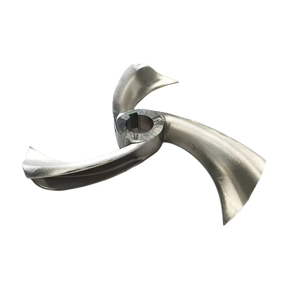 CNC Part Machining Manufacturer Stainless Steel Precision Milled Three-blade Propeller
CNC Part Machining Manufacturer Stainless Steel Precision Milled Three-blade Propeller