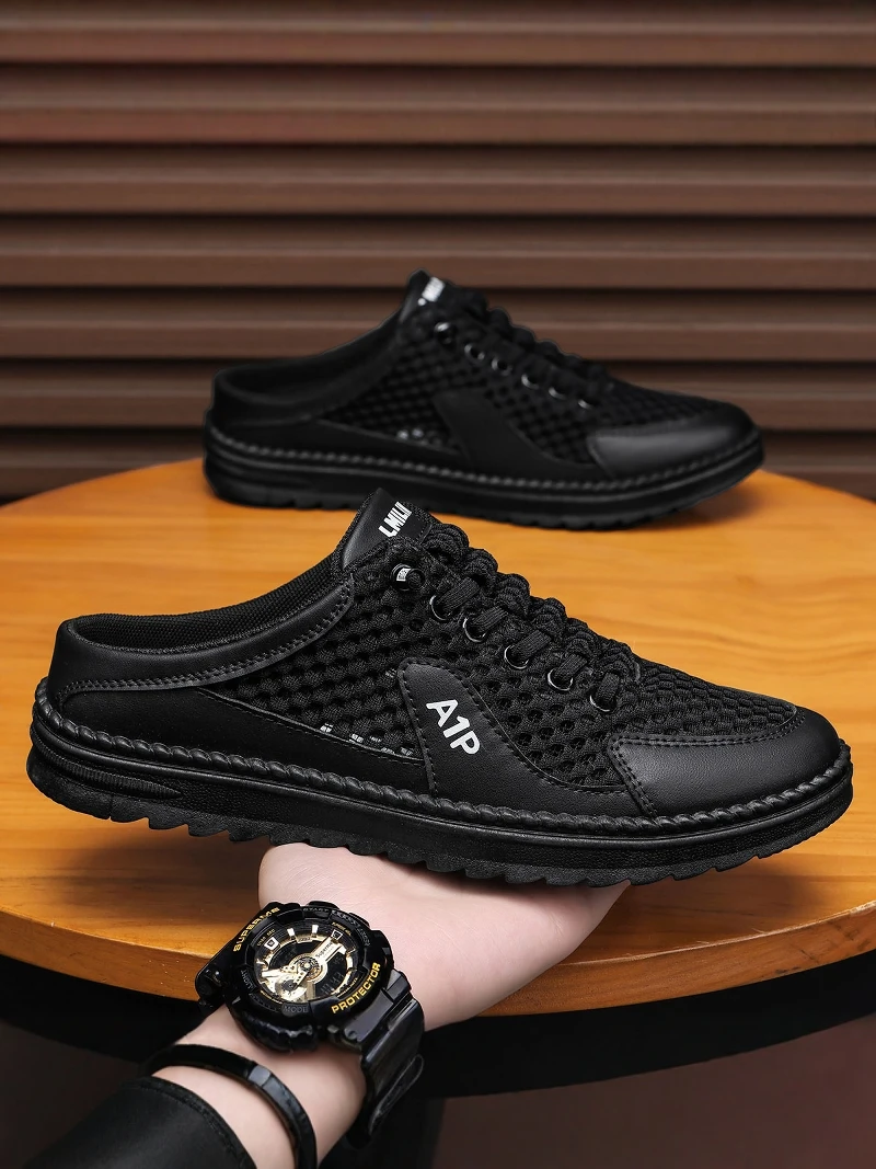 Breathable Anti Slip Odor Resistant Driving Shoes Slip on Flat Head Men's Summer Casual Thick Bottom Rubber Sole Footwear
Breathable Anti Slip Odor Resistant Driving Shoes Slip on Flat Head Men's Summer Casual Thick Bottom Rubber Sole Footwear