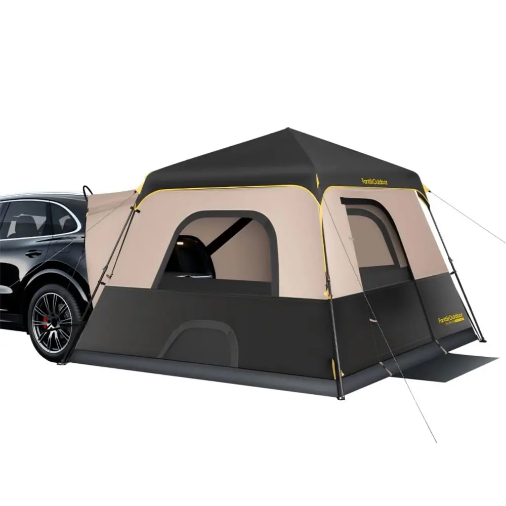 Beta C6 Apex SUV Tent 6 Person Instant Cabin Car Tent Setup in 60 Seconds with Rainfly amp Windproof Portable with Carry Bag fo
Beta C6 Apex SUV Tent 6 Person Instant Cabin Car Tent Setup in 60 Seconds with Rainfly amp Windproof Portable with Carry Bag fo