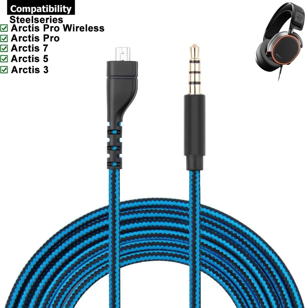 Кабель-удлинитель OFC в нейлоновой оплетке для наушников SteelSeries Arctis 3 5 7 Pro
Кабель-удлинитель OFC в нейлоновой оплетке для наушников SteelSeries Arctis 3 5 7 Pro