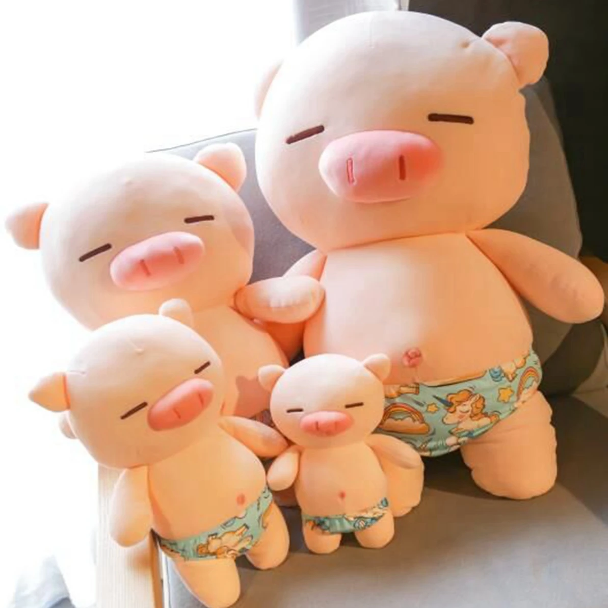 Креативные хлопковые куклы-свинки с цветочным нижним бельем, мягкие игрушки для мальчиков и девочек, подходят для детей от 3 лет и старше.
Креативные хлопковые куклы-свинки с цветочным нижним бельем, мягкие игрушки для мальчиков и девочек, подходят для детей от 3 лет и старше.