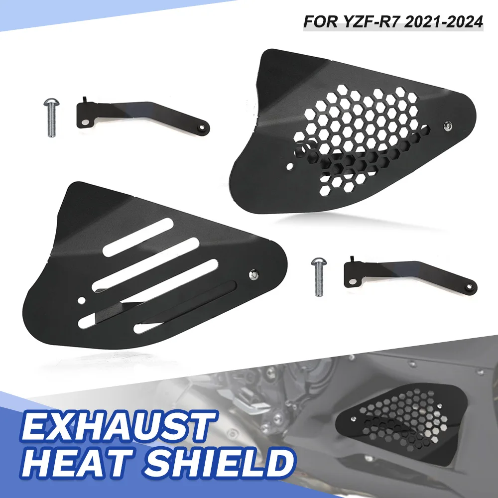 2025 YZF R7 Motorcycle Exhaust Shield Protector Cover Heat Protection Exhaust Pipe Crash Protector For YAMAHA YZF-R7 2021-2024
2025 YZF R7 Motorcycle Exhaust Shield Protector Cover Heat Protection Exhaust Pipe Crash Protector For YAMAHA YZF-R7 2021-2024