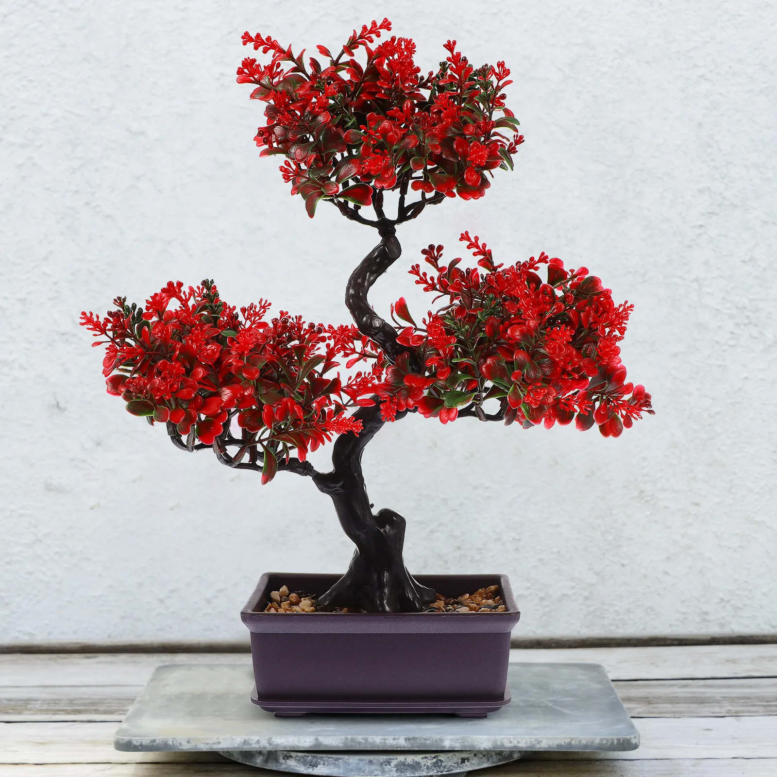 Simulation Bonsai Decor Artificial Bonsai Tree Realistic Faux Plants for Living Room Kitchen Garden Office Cafes
Simulation Bonsai Decor Artificial Bonsai Tree Realistic Faux Plants for Living Room Kitchen Garden Office Cafes