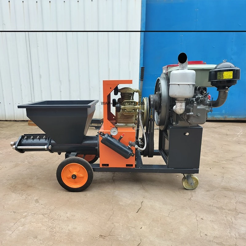 Wall Cement Spray Plaster Pump High Pressure Mortar Spray Machine Cement Coating Spray Machine
Wall Cement Spray Plaster Pump High Pressure Mortar Spray Machine Cement Coating Spray Machine