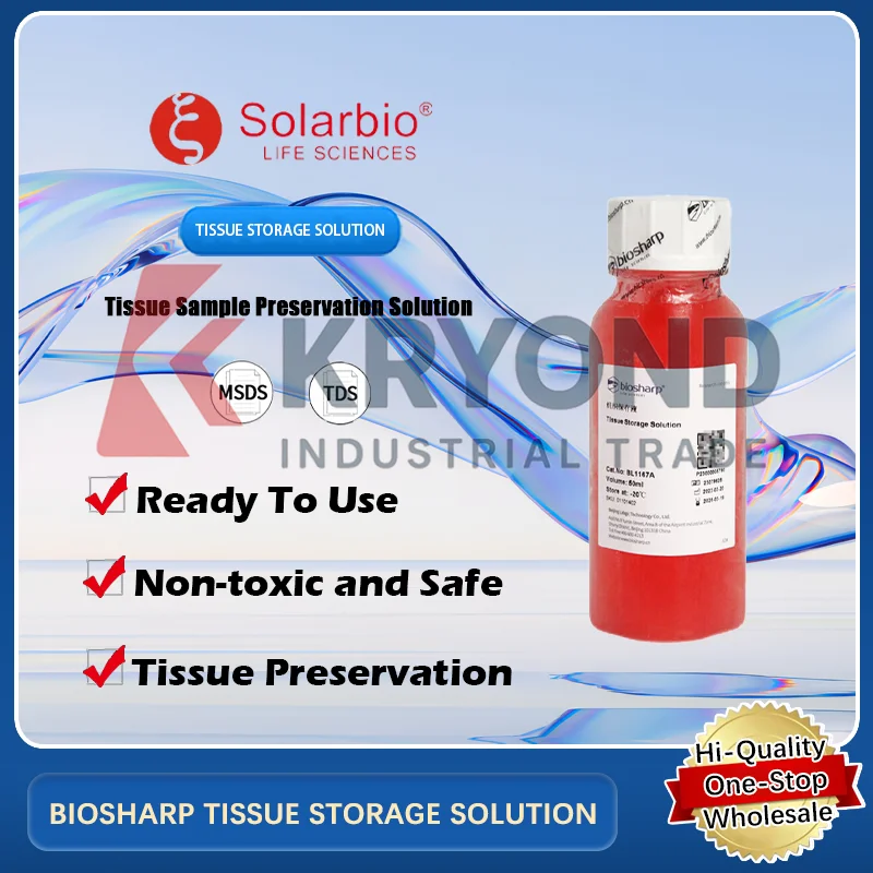 BIOSHARP TISSUE STORAGE SOLUTION for Long-Term Storage and Preservation of Biological Samples Original Product
BIOSHARP TISSUE STORAGE SOLUTION for Long-Term Storage and Preservation of Biological Samples Original Product