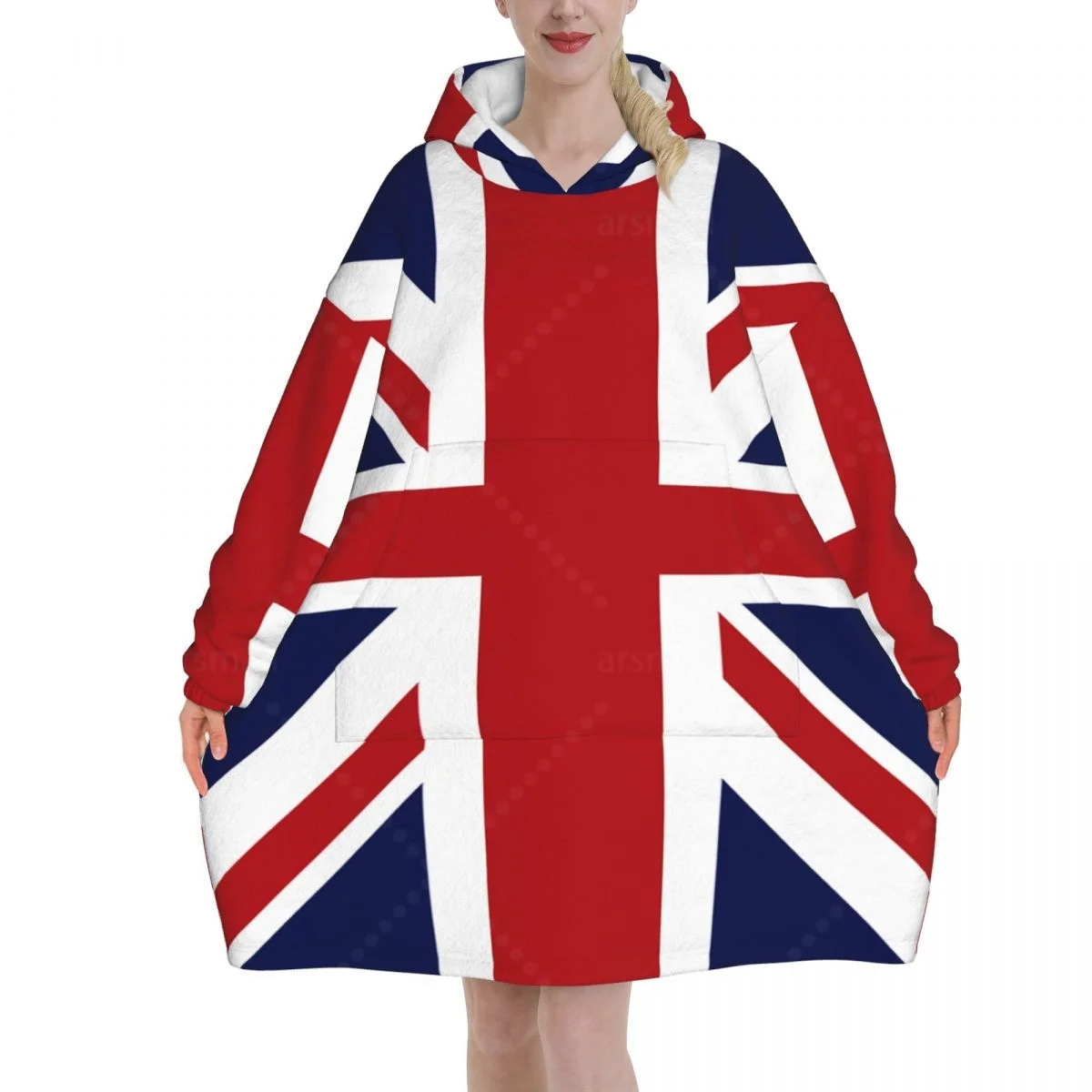 United Kingdom Flag Wearable Flannel Blanket Hoodie Oversized Hooded Blanket Pullover Sweatshirt Fleece Sherpa Blankets
United Kingdom Flag Wearable Flannel Blanket Hoodie Oversized Hooded Blanket Pullover Sweatshirt Fleece Sherpa Blankets