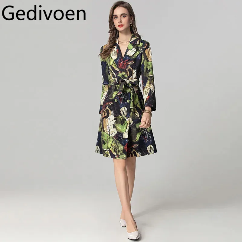 Gedivoen осенне-зимнее женское пальто с зубцами, двубортное, на шнуровке, с тонким принтом, повседневное праздничное пальто с длинными рукавами
Gedivoen осенне-зимнее женское пальто с зубцами, двубортное, на шнуровке, с тонким принтом, повседневное праздничное пальто с длинными рукавами