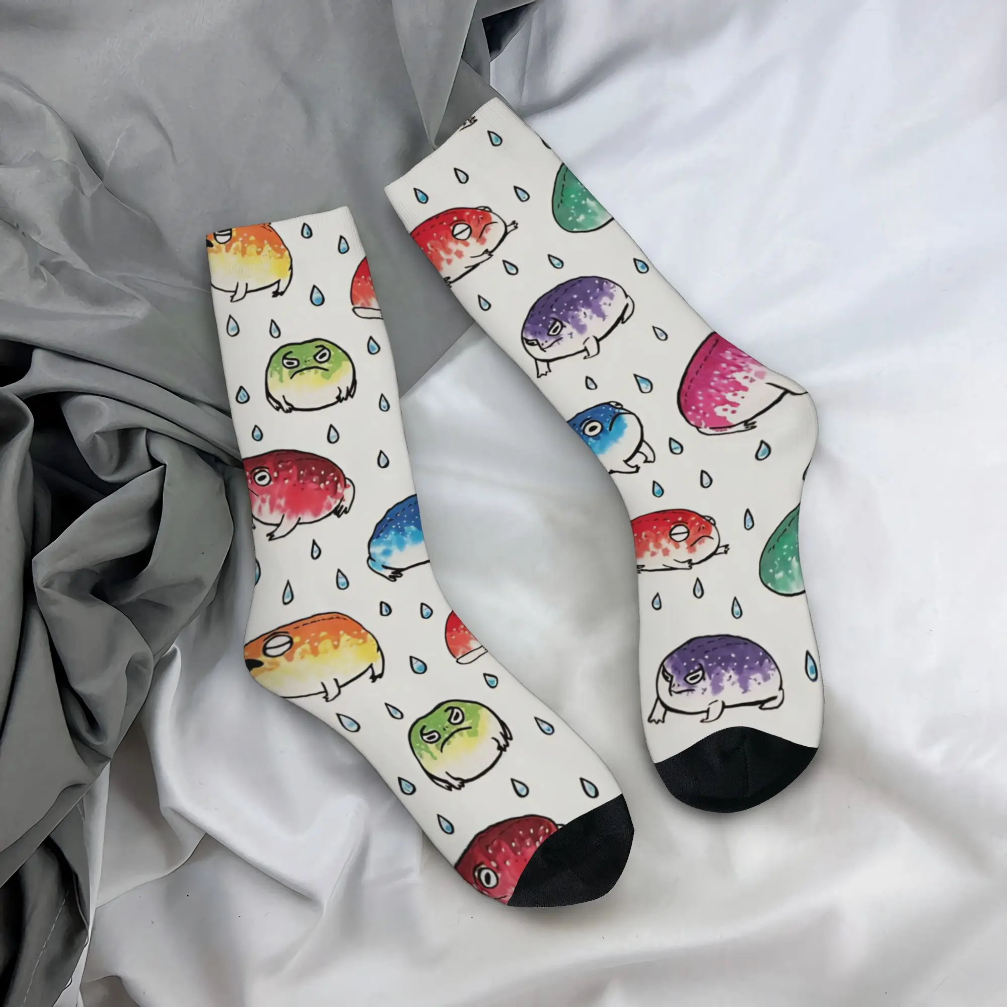 Round Rain Frogs Stockings Gothic Socks Unisex Men Warm Soft Socks Autumn Outdoor Custom Anti Slip Socks Gift
Round Rain Frogs Stockings Gothic Socks Unisex Men Warm Soft Socks Autumn Outdoor Custom Anti Slip Socks Gift