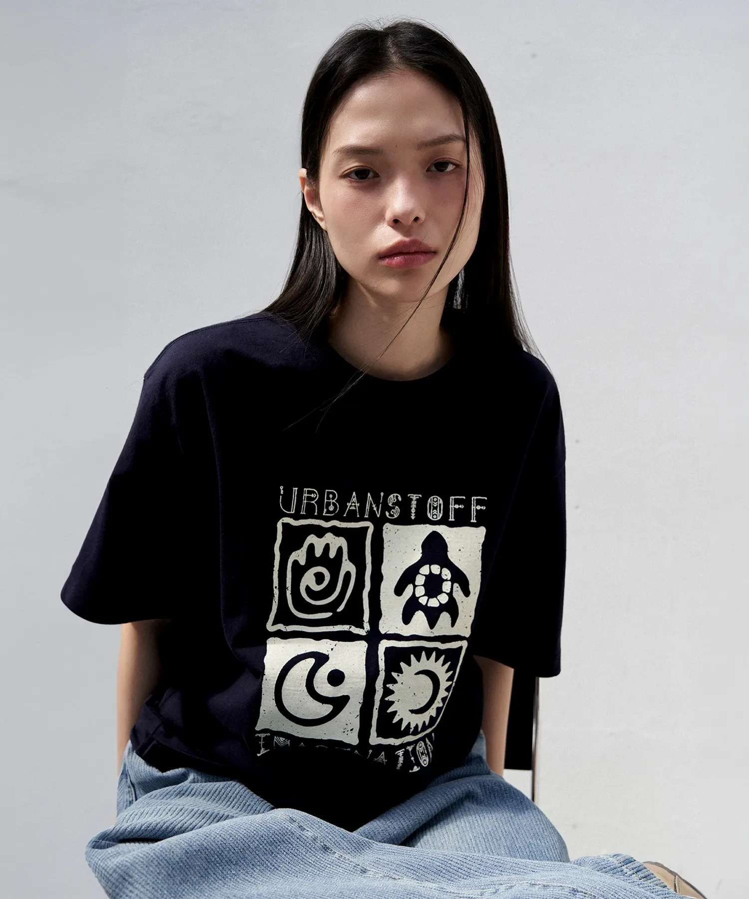 Street Fashion URBANSTOFF Ethnic Artwork Printing Summer Luxury Brand Cotton Men's and Women's T-Shirts Short Sleeves
Street Fashion URBANSTOFF Ethnic Artwork Printing Summer Luxury Brand Cotton Men's and Women's T-Shirts Short Sleeves