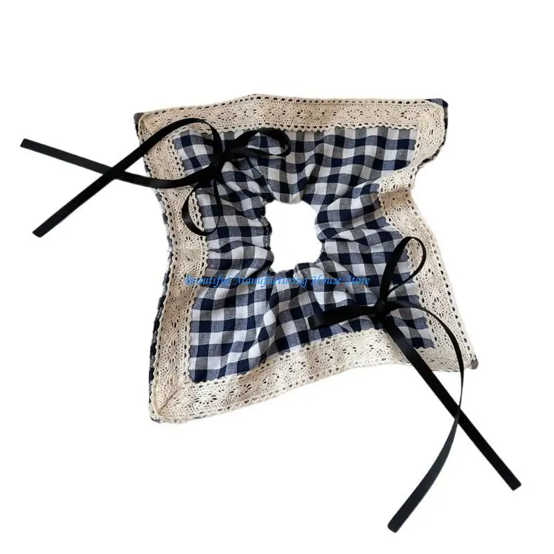 E56A Ribbon Hair Tie Hair Rope Princess Catch Plaids Pattern Hair Holder Scrunchies
E56A Ribbon Hair Tie Hair Rope Princess Catch Plaids Pattern Hair Holder Scrunchies