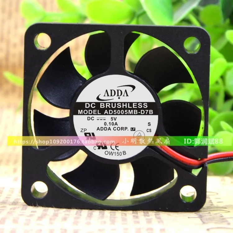 НОВЫЙ ОРИГИНАЛЬНЫЙ AD5005MB-D7B 5 В 0,10 А 5 СМ 5015 50*50*15 мм ОХЛАЖДАЮЩИЙ ВЕНТИЛЯТОР
НОВЫЙ ОРИГИНАЛЬНЫЙ AD5005MB-D7B 5 В 0,10 А 5 СМ 5015 50*50*15 мм ОХЛАЖДАЮЩИЙ ВЕНТИЛЯТОР