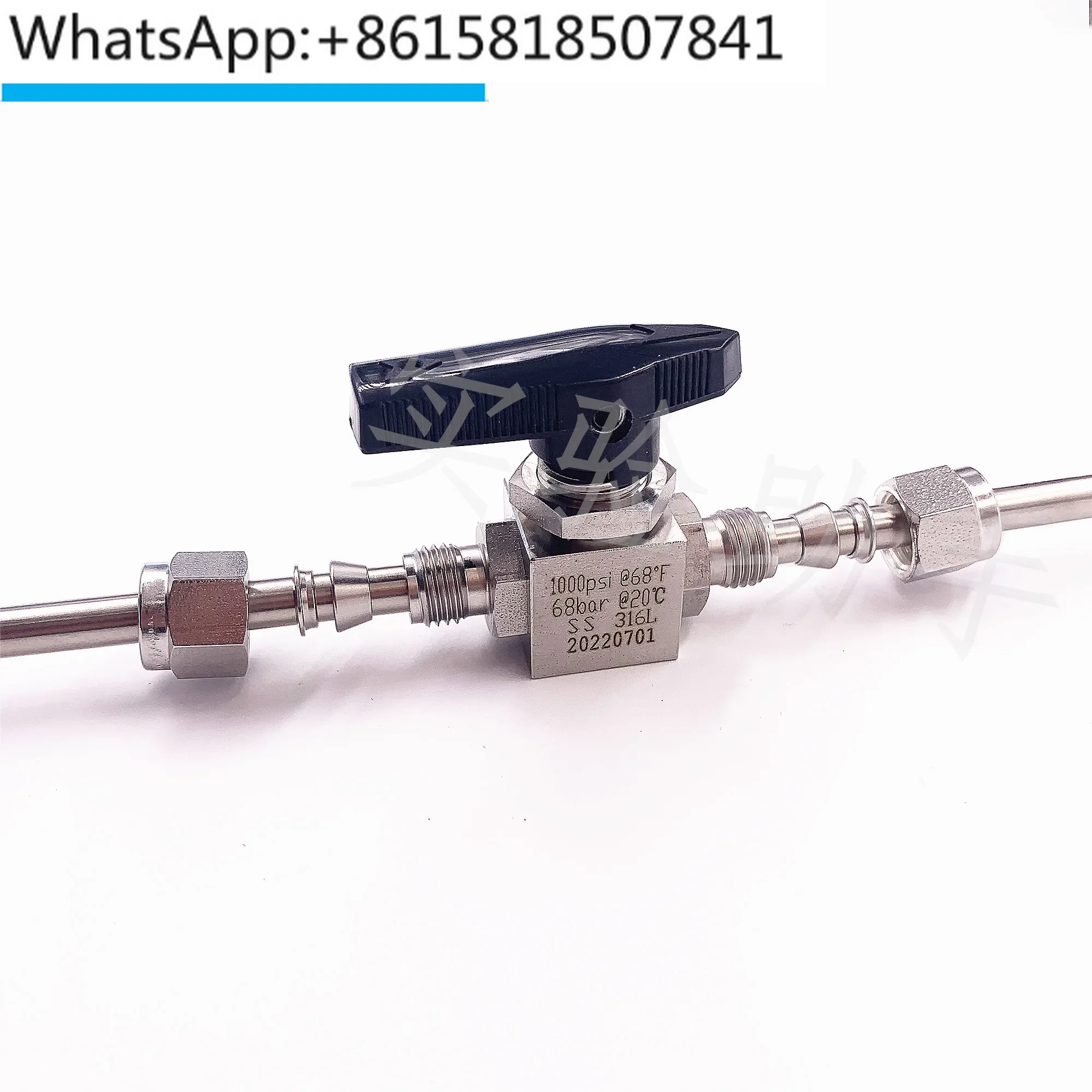 316 stainless steel two-way ball valve, straight sleeve ball valve, 3mm 1/8 1/4 1/16 gas circuit globe valve
316 stainless steel two-way ball valve, straight sleeve ball valve, 3mm 1/8 1/4 1/16 gas circuit globe valve