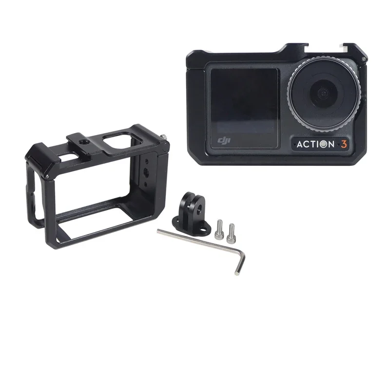Aluminum alloy Extend Protection Frame Cooling Anti-drop Border For DJI Osmo Action 5 Pro/ 4/3 Sports Camera Accessories
Aluminum alloy Extend Protection Frame Cooling Anti-drop Border For DJI Osmo Action 5 Pro/ 4/3 Sports Camera Accessories