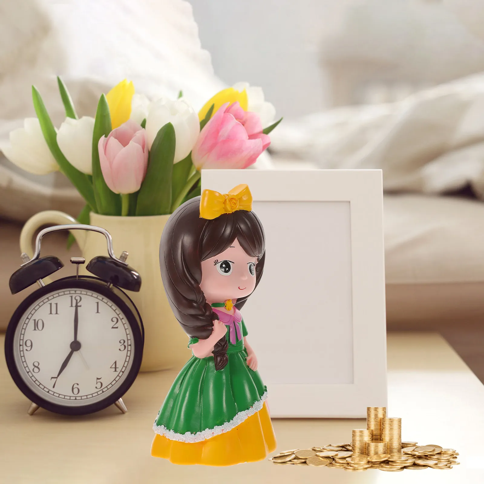 Princess Shaped Coin Bank Adorable Reusable Money Box for Girls Boys Toddlers Cultivates Saving Skills Stylish Space Decor Gift
Princess Shaped Coin Bank Adorable Reusable Money Box for Girls Boys Toddlers Cultivates Saving Skills Stylish Space Decor Gift