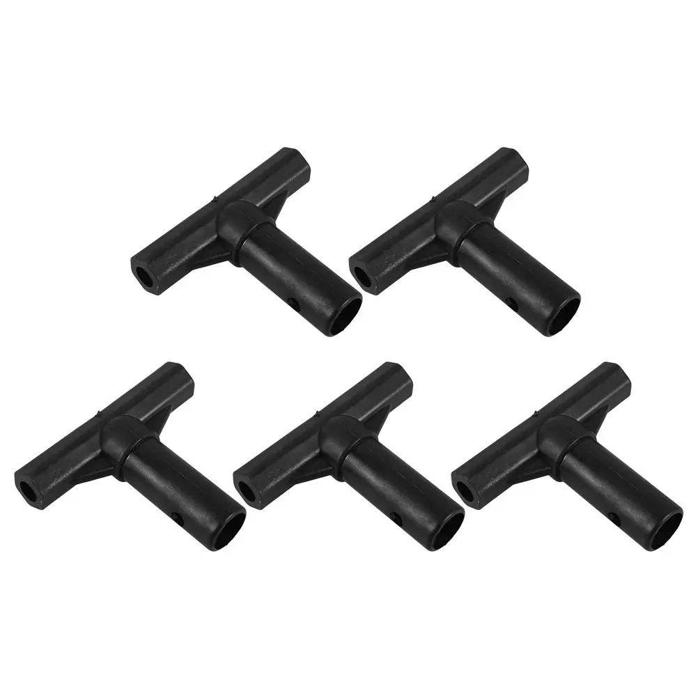 5Pcs Trampoline T Connector - Heavy Duty T-Shaped Pipe Sleeve for Pole Cap Replacement Universal Fit with Anti-Slip Design Black
5Pcs Trampoline T Connector - Heavy Duty T-Shaped Pipe Sleeve for Pole Cap Replacement Universal Fit with Anti-Slip Design Black