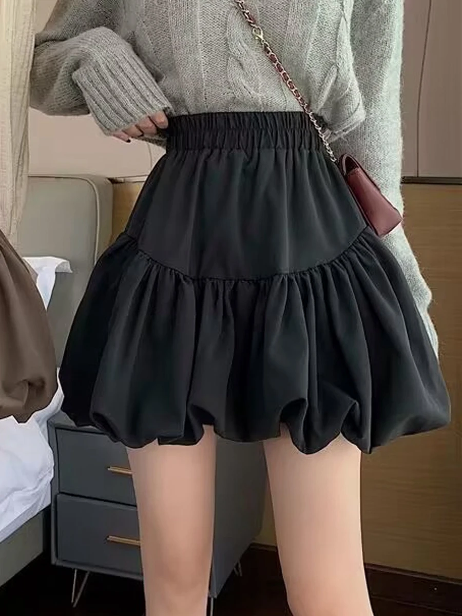 Chic Sweet Girl Short Puffy A-Line Skirt High Waist Cake Half-length Skirt Small Girls Summer Design Casual Style Pure Color
Chic Sweet Girl Short Puffy A-Line Skirt High Waist Cake Half-length Skirt Small Girls Summer Design Casual Style Pure Color