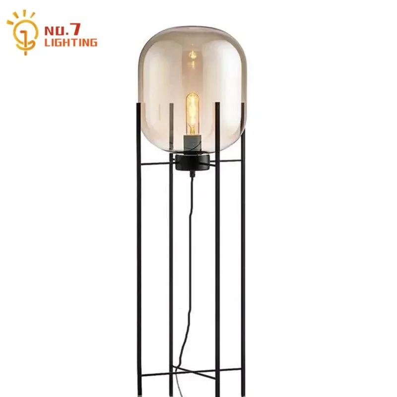 Designer Atmosphere Oda Pulpo Glass Bubble Floor Lamp LED E27 Iron Art Decorative Standing Lights for Living/Model Room Bedroom
Designer Atmosphere Oda Pulpo Glass Bubble Floor Lamp LED E27 Iron Art Decorative Standing Lights for Living/Model Room Bedroom