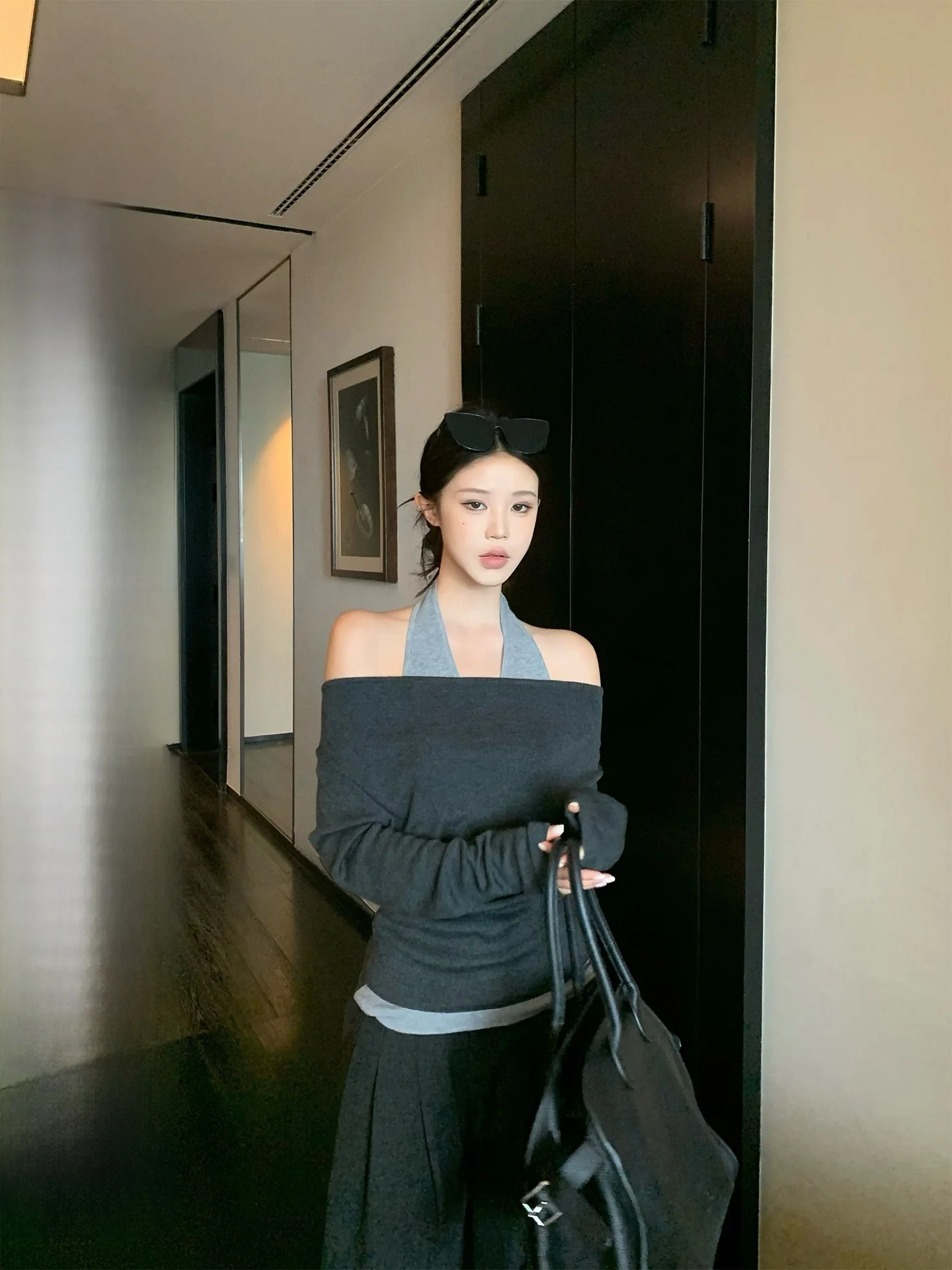 Buleng Women's Knitted Woolen oulder Bared Top Casual Slim Fit Long Sve Autumn Winter Faion Design Color Teen Girl
Buleng Women's Knitted Woolen oulder Bared Top Casual Slim Fit Long Sve Autumn Winter Faion Design Color Teen Girl