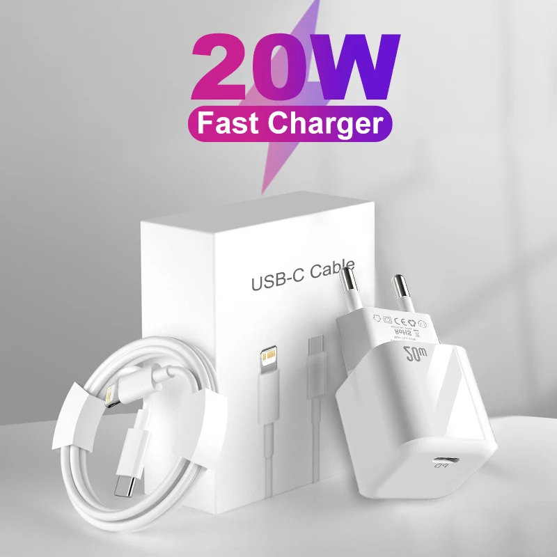 For Apple Charger PD 20W For iPhone 14 13 12 11 Pro Max USB-C Fast Charging Cable X XS XR 7 8 Plus SE Phone Accessories
For Apple Charger PD 20W For iPhone 14 13 12 11 Pro Max USB-C Fast Charging Cable X XS XR 7 8 Plus SE Phone Accessories
