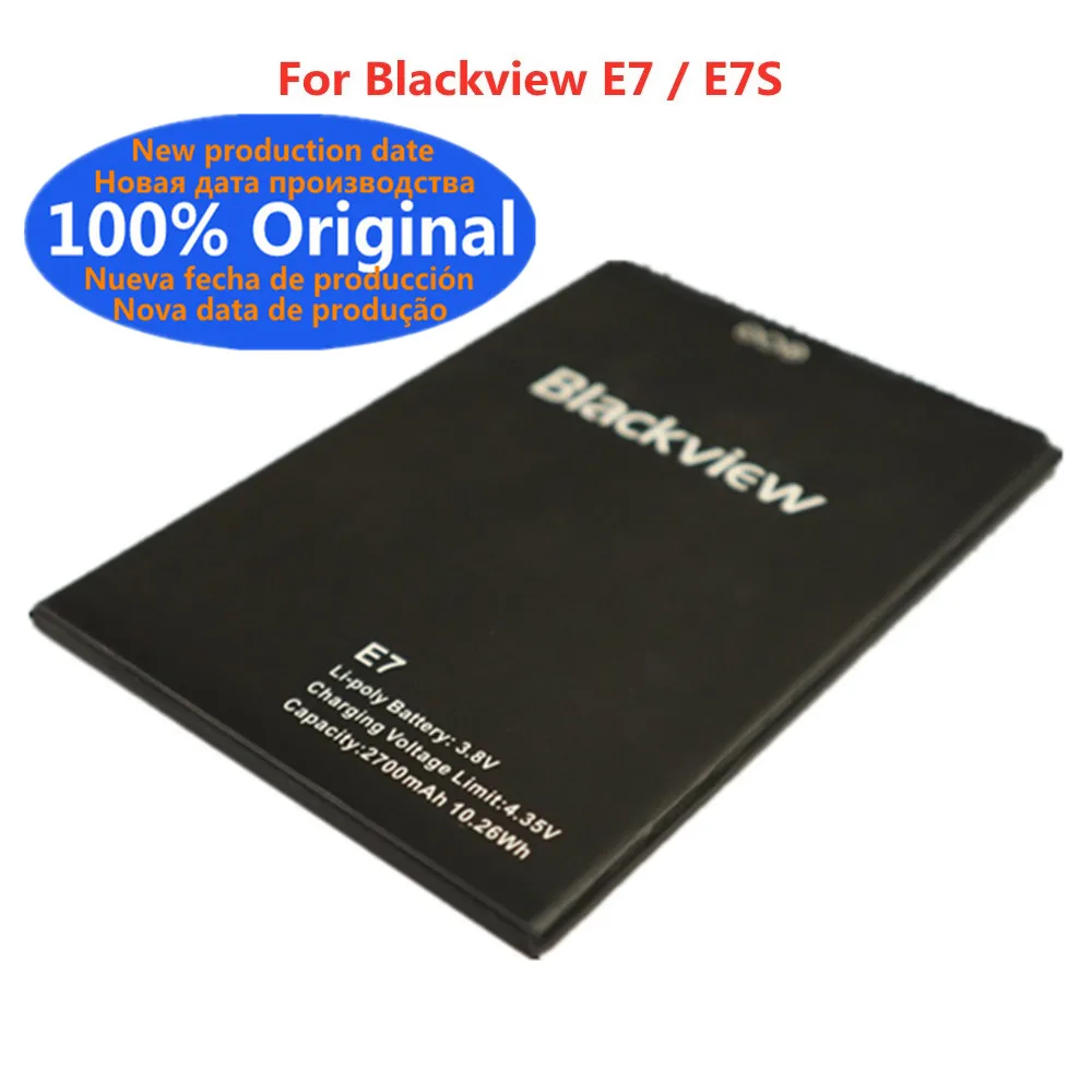 Аутентичный оригинальный аккумулятор для мобильного телефона Blackview E7 и E7S, высококачественная сменная батарея, аккумуляторы 2700 мАч
Аутентичный оригинальный аккумулятор для мобильного телефона Blackview E7 и E7S, высококачественная сменная батарея, аккумуляторы 2700 мАч