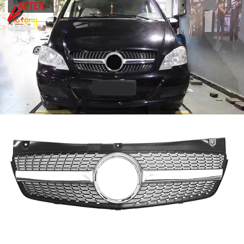 For Mercedes-Benz Viano W639 2011-2015 Diamond Style Front Grille Grills Car Replacement Bumper Lip
For Mercedes-Benz Viano W639 2011-2015 Diamond Style Front Grille Grills Car Replacement Bumper Lip
