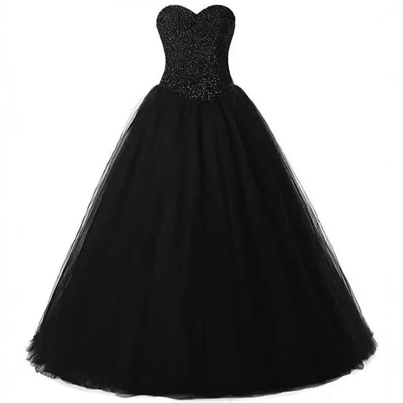 Ball Gown Quinceanera Dresses Tulle Beads Prom Birthday Party Gowns Lace Up Formal Occasion Vestido De Noche
Ball Gown Quinceanera Dresses Tulle Beads Prom Birthday Party Gowns Lace Up Formal Occasion Vestido De Noche