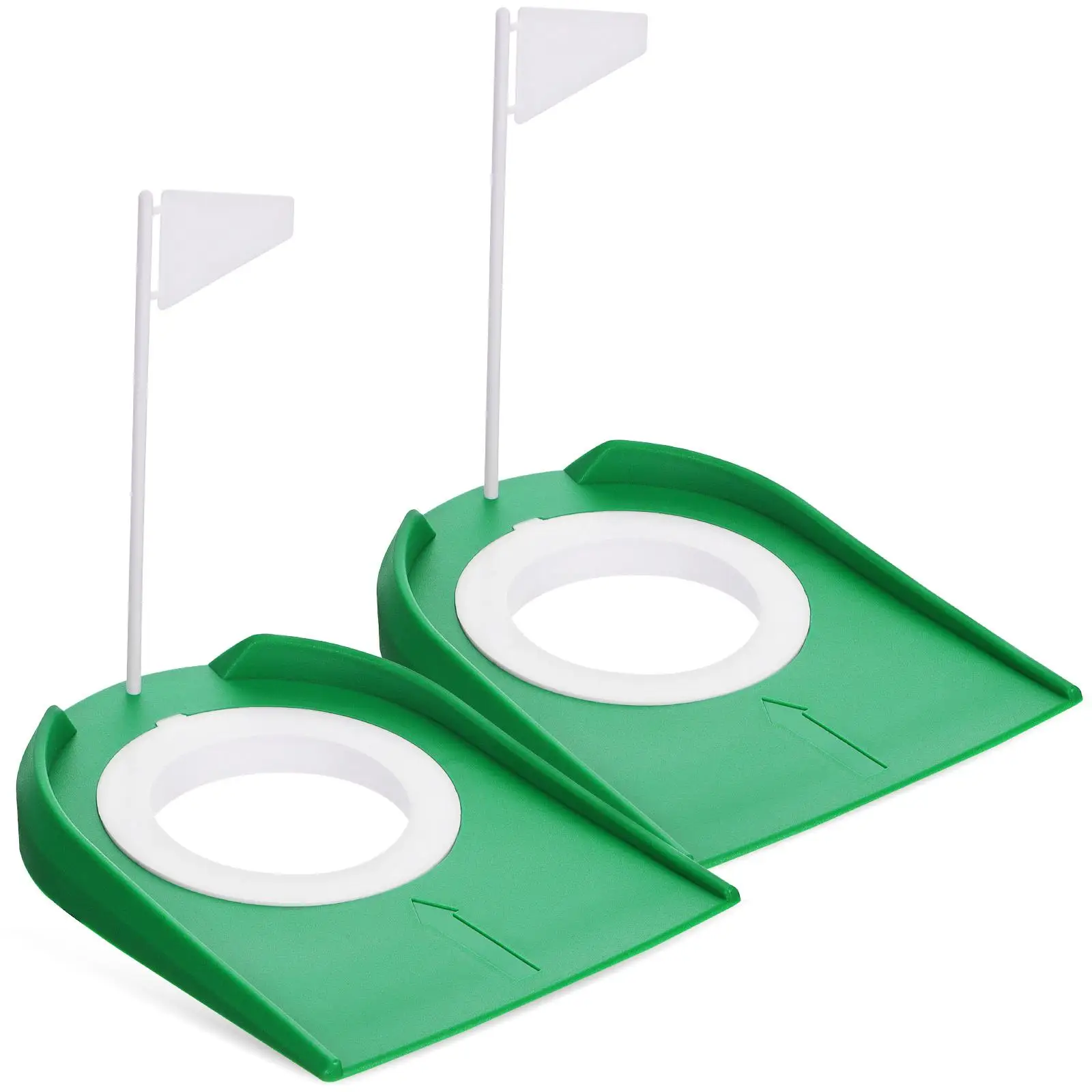 2Pcs Golf Putting Disc Hole Cup Putter Plastic Abs Lightweight Sturdy Portable Indoor Practice Exerciser Flag Included
2Pcs Golf Putting Disc Hole Cup Putter Plastic Abs Lightweight Sturdy Portable Indoor Practice Exerciser Flag Included