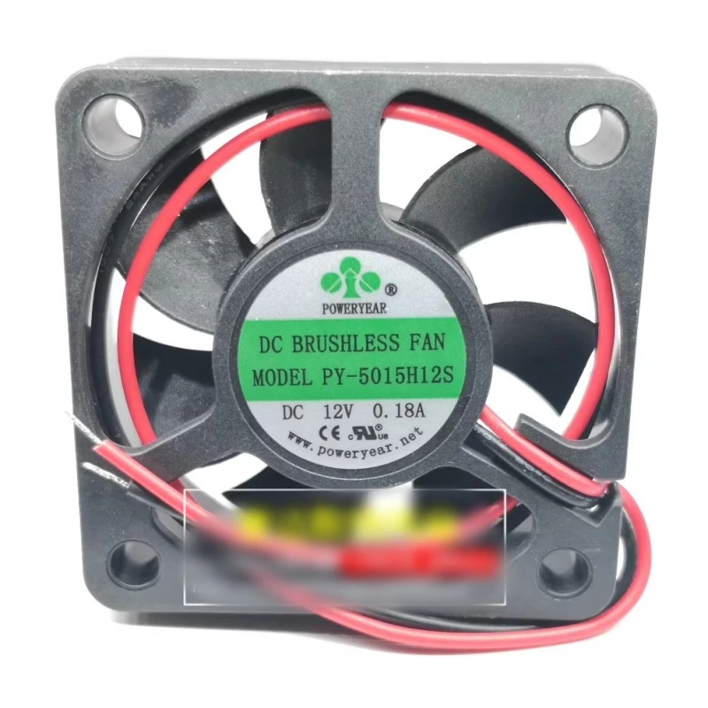 Free shipping, brand new PY-5015H12S 12V 0.18A 5015 5CM 2-wire cooling fan
Free shipping, brand new PY-5015H12S 12V 0.18A 5015 5CM 2-wire cooling fan