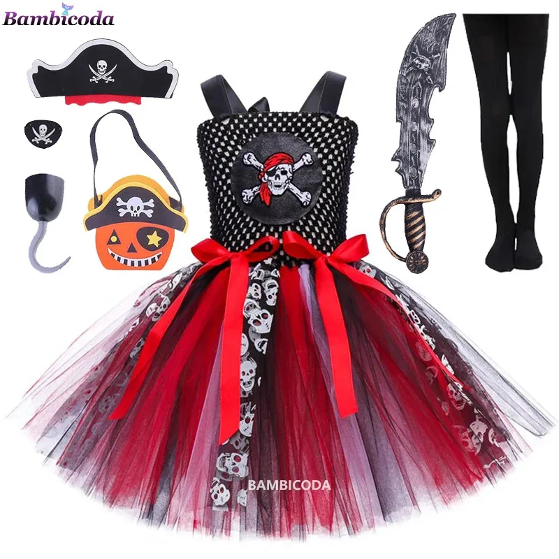 Halloween Carnival Party Captain Pirate Costumes Kids Fancy Dress Cosplay for Girls Gothic Girl Dress Halloween Carnival Clothes
Halloween Carnival Party Captain Pirate Costumes Kids Fancy Dress Cosplay for Girls Gothic Girl Dress Halloween Carnival Clothes