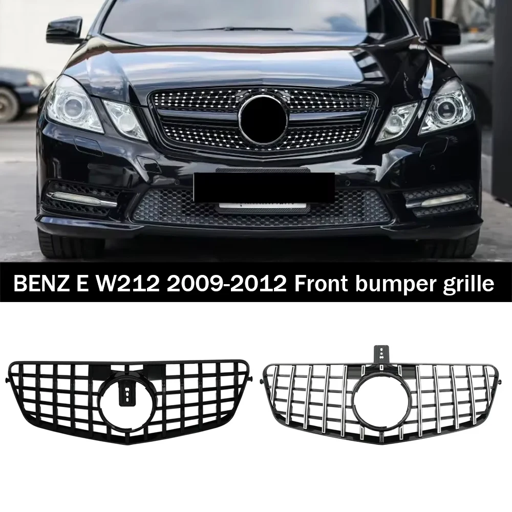 Решетка переднего бампера для Mercedes-Benz E-Class W212 E250 E300 E350 E500 10-13, хромированная, черная, в стиле AMG Diamonds, гоночные решетки
Решетка переднего бампера для Mercedes-Benz E-Class W212 E250 E300 E350 E500 10-13, хромированная, черная, в стиле AMG Diamonds, гоночные решетки