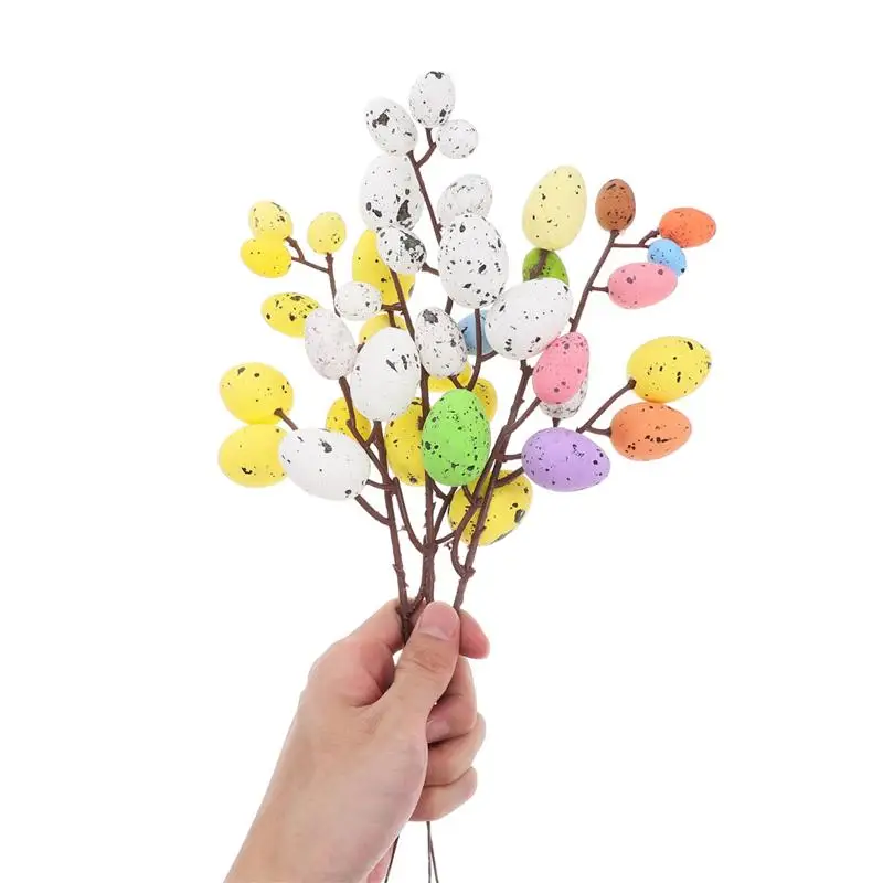 Artificial Easter Egg Branches With Colorful Foam Eggs DIY Easter Decorations Indoor Spring Festival Party Supplies
Artificial Easter Egg Branches With Colorful Foam Eggs DIY Easter Decorations Indoor Spring Festival Party Supplies