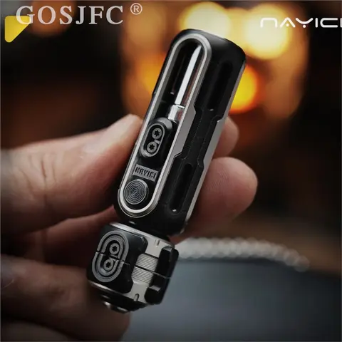 MUYI EDC Artillery Zirconium Mechanical Ejection Magnetic Compound Toy Anxiety Toys Autism Sensory Toys Metal Fidgets Toys