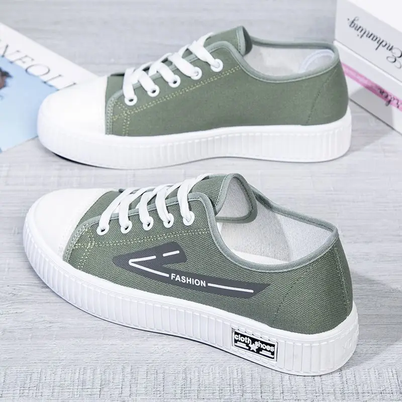 High on Platform Canvas Shoes for Women Spring Autumn Woman Footwear Round Toe Lace Up New in Quality 39 Daily Routine Offer
High on Platform Canvas Shoes for Women Spring Autumn Woman Footwear Round Toe Lace Up New in Quality 39 Daily Routine Offer