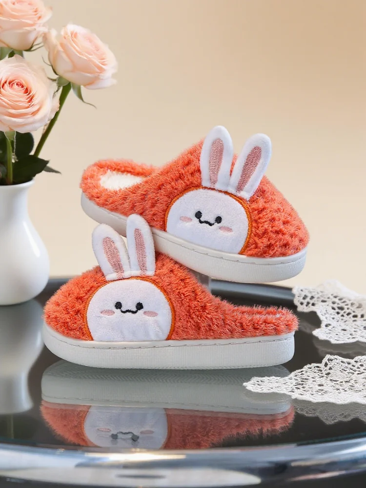 New children's home autumn and winter slippers boys and girls cute rabbit warm home shoes soft bottom warm indoor slippers
New children's home autumn and winter slippers boys and girls cute rabbit warm home shoes soft bottom warm indoor slippers