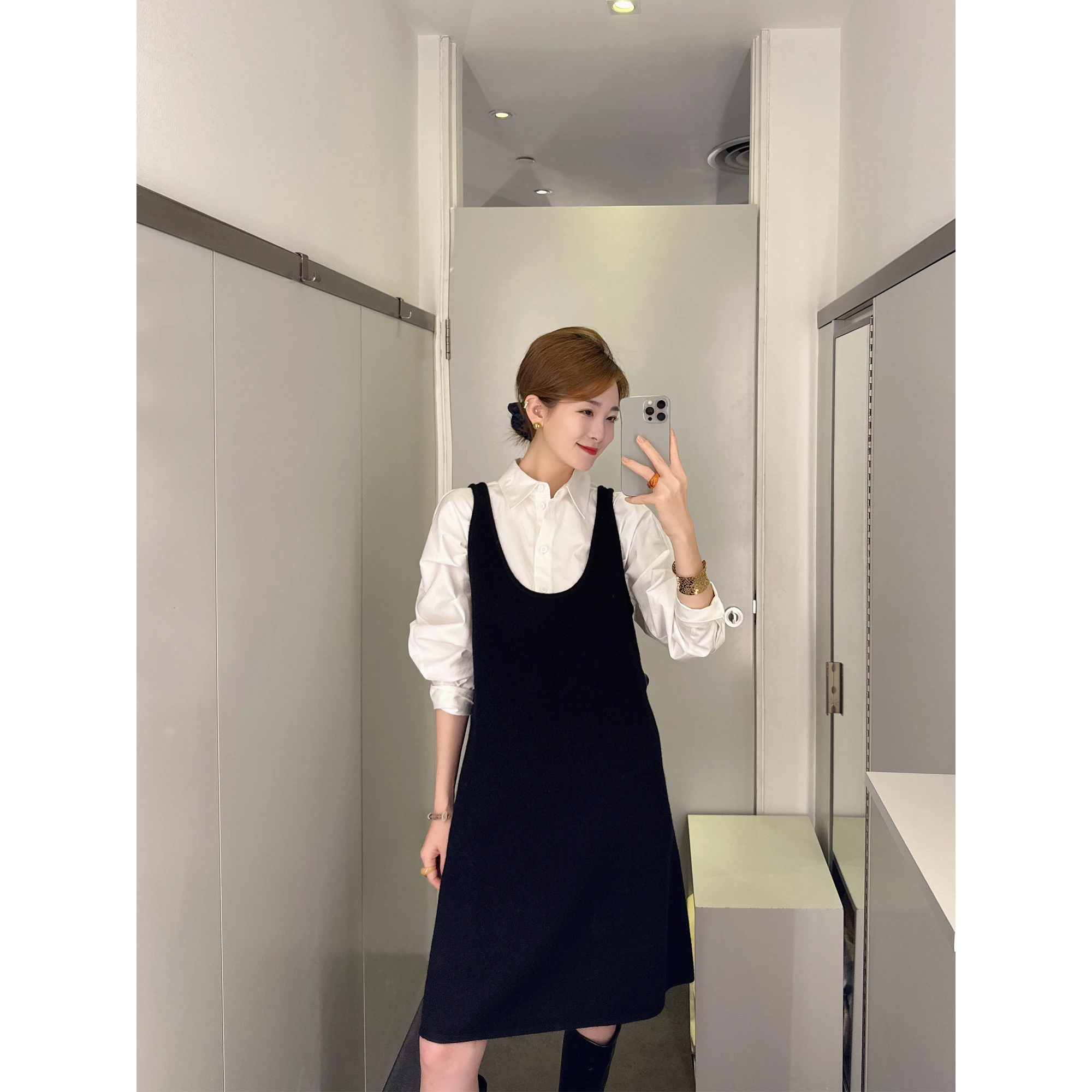 Autumn New Arrival Casual Wool Dr Bla A-Line Strapl Inner ort Skirt Women's Loose Fit U-Neline Daily Wear
Autumn New Arrival Casual Wool Dr Bla A-Line Strapl Inner ort Skirt Women's Loose Fit U-Neline Daily Wear