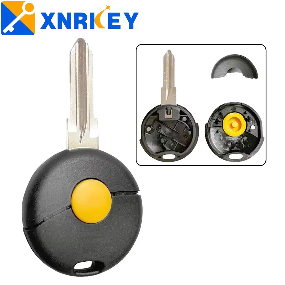 XNRKEY 1 Button Remote Car Key Shell for Mercedes Benz Smart Fortwo 1998-2012 Auto Key Case Cover Replacement with Uncut Blade
XNRKEY 1 Button Remote Car Key Shell for Mercedes Benz Smart Fortwo 1998-2012 Auto Key Case Cover Replacement with Uncut Blade