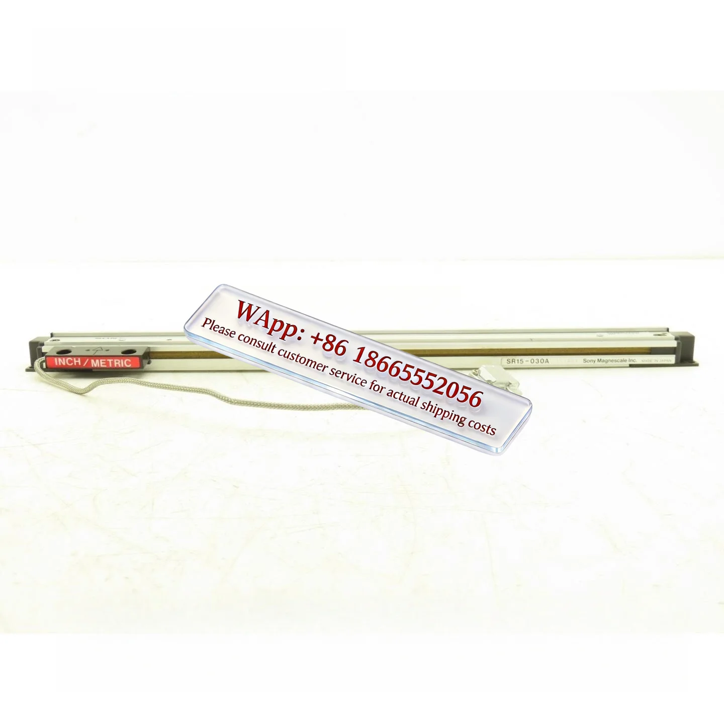 Original supply Magnescale SR15-030A linear grating ruler 12 inch stroke linear sensing
Original supply Magnescale SR15-030A linear grating ruler 12 inch stroke linear sensing