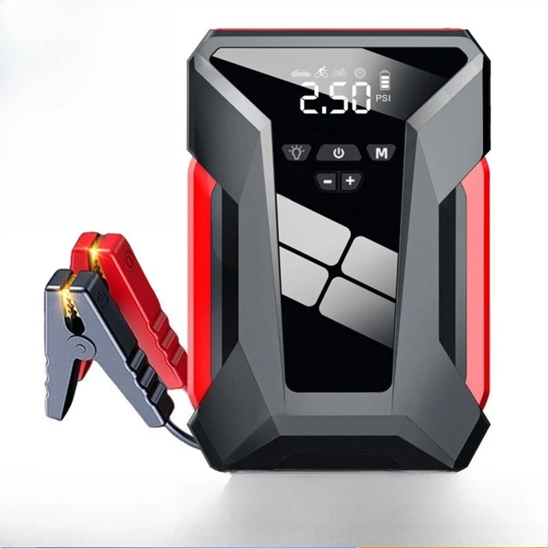 Car power bank, starting power supply, inflator, air pump all-in-one machine, battery, ignition and electrical appliances
Car power bank, starting power supply, inflator, air pump all-in-one machine, battery, ignition and electrical appliances