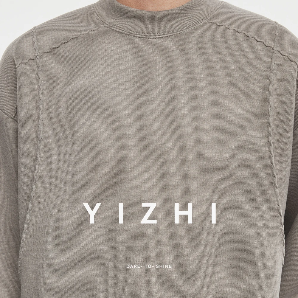 Fashion Men's Patchwork Thickened Long T-shirt Sweatshirt 2025 Autumn Winter New Round Neck Slightly Wide Casual Top Pullover
Fashion Men's Patchwork Thickened Long T-shirt Sweatshirt 2025 Autumn Winter New Round Neck Slightly Wide Casual Top Pullover