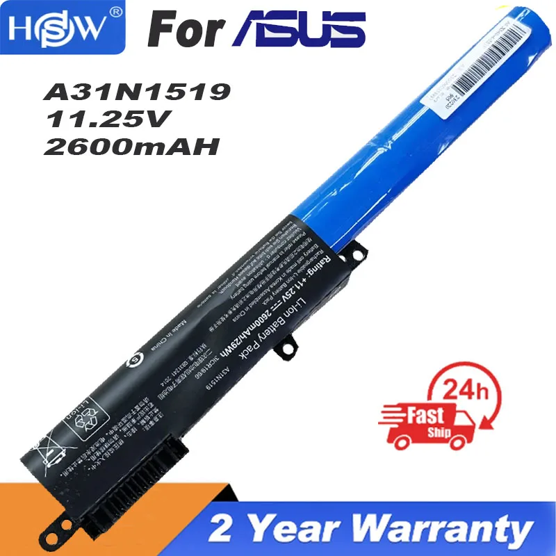 Аккумулятор A31N1519 для ноутбука ASUS X540LJ X540SA X540SC X540YA R540SA R540L X540 X540S X540L X540LA
Аккумулятор A31N1519 для ноутбука ASUS X540LJ X540SA X540SC X540YA R540SA R540L X540 X540S X540L X540LA