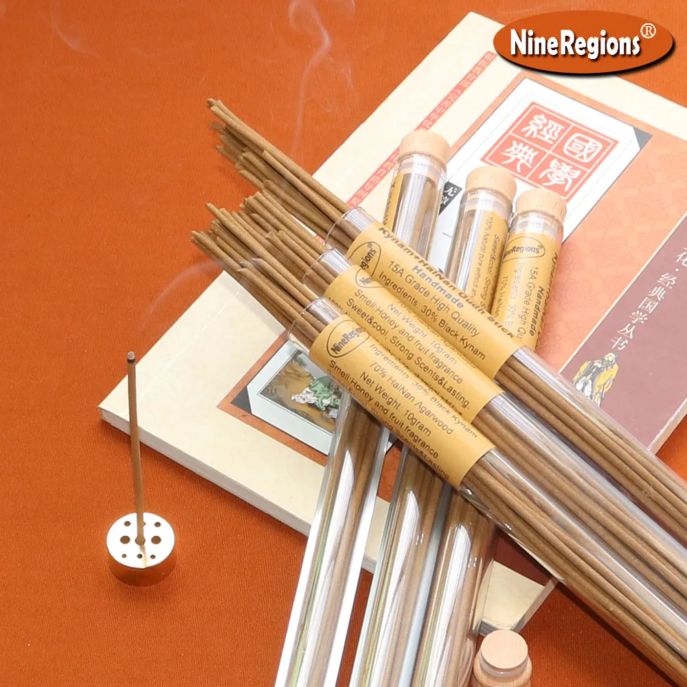 China HaiNan Agarwood Incense Stick 10gram Handmade Pure Natural Sweet and Cool fragrance Strong Smell High Quality
China HaiNan Agarwood Incense Stick 10gram Handmade Pure Natural Sweet and Cool fragrance Strong Smell High Quality