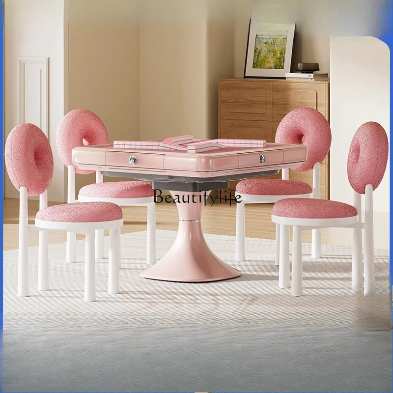 Mahjong machine automatic household dining table dual-purpose table
Mahjong machine automatic household dining table dual-purpose table