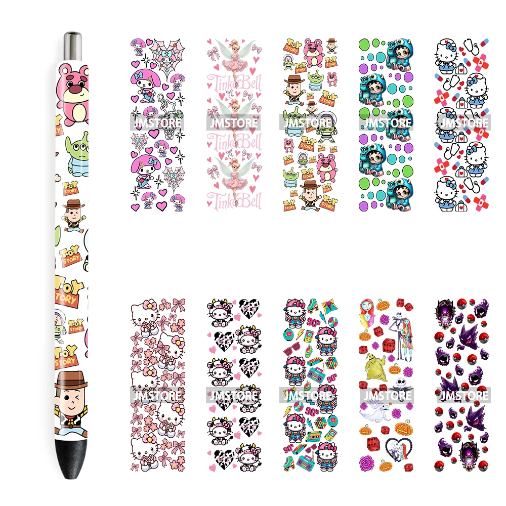 90's Cartoon Characters UV DTF Pen Wraps Stickers Custom Labels Durable Waterproof Logo For DIY Customized Craft Pink Cute Cat
90's Cartoon Characters UV DTF Pen Wraps Stickers Custom Labels Durable Waterproof Logo For DIY Customized Craft Pink Cute Cat
