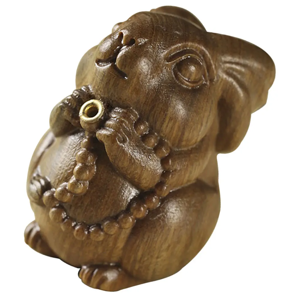 Rabbit Shaped Wooden Censer Incense Stick Holder Stable Desktop Aroma Burner Yoga Sauna Study Bedroom Artistic Censer Wood
Rabbit Shaped Wooden Censer Incense Stick Holder Stable Desktop Aroma Burner Yoga Sauna Study Bedroom Artistic Censer Wood