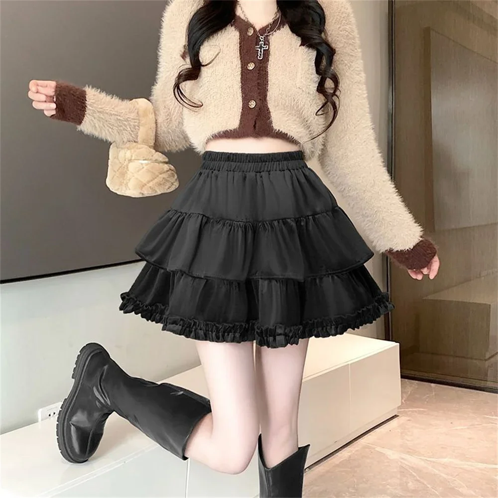 2025 Spring Autumn Elegant High Waist Mini Skirt Women Korean Fashion New A Line Skirts Casual Female Summer New Cake Skirts
2025 Spring Autumn Elegant High Waist Mini Skirt Women Korean Fashion New A Line Skirts Casual Female Summer New Cake Skirts