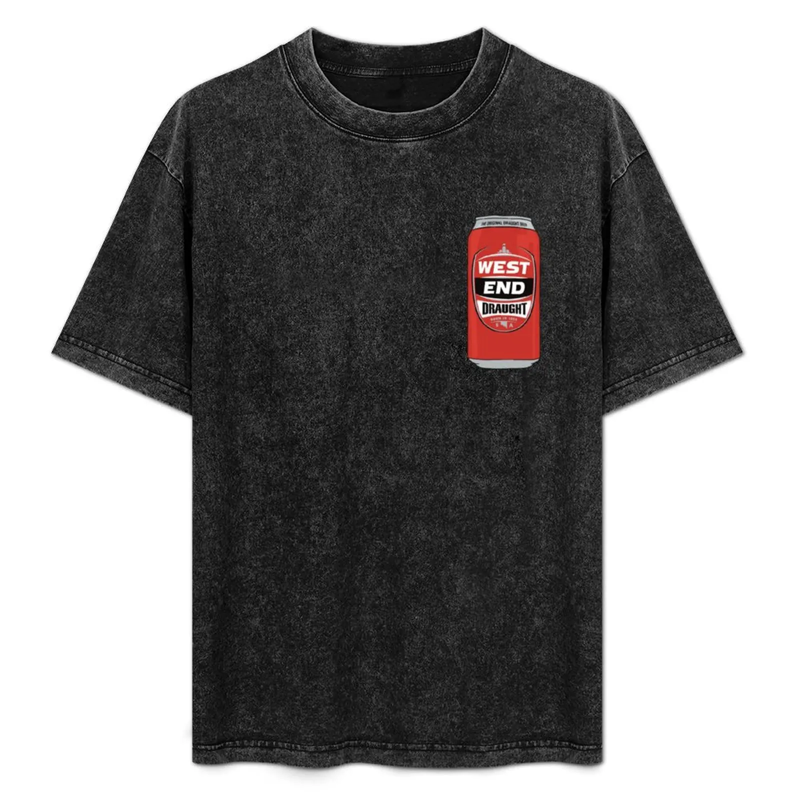 Hand-drawn West End Draught can T-Shirt Stylish Print Short Sleeve Tee
Hand-drawn West End Draught can T-Shirt Stylish Print Short Sleeve Tee