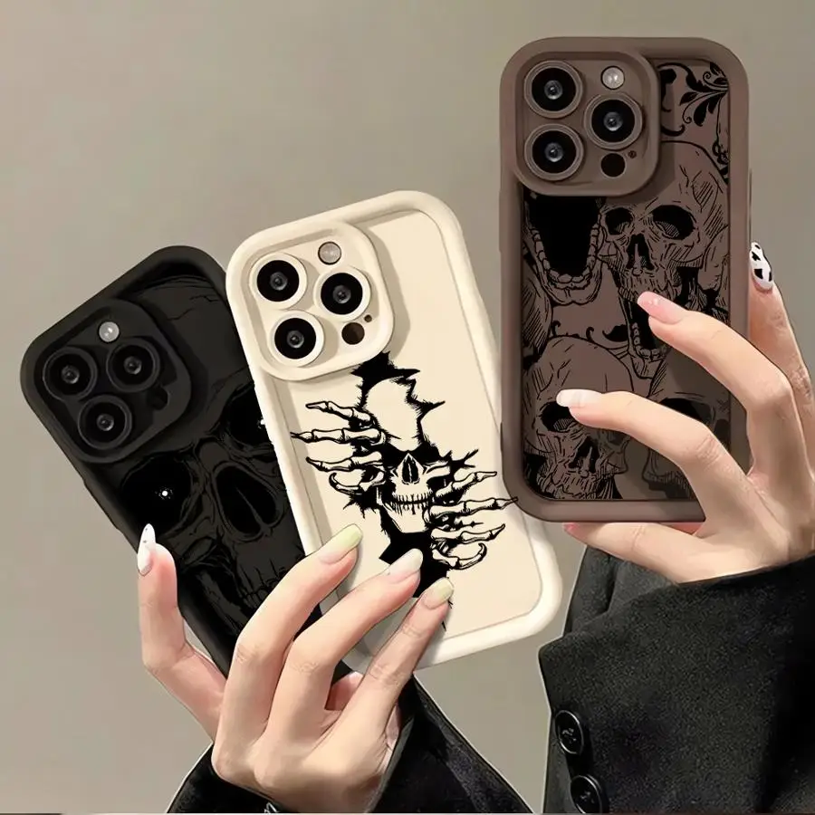 Spooky Skull Patterns Phone Case for Apple iPhone XR 12 Pro XS Max 11 Pro Max 15 16 Plus 14 Pro X 13 14 Pro Max 14 Thin Cover
Spooky Skull Patterns Phone Case for Apple iPhone XR 12 Pro XS Max 11 Pro Max 15 16 Plus 14 Pro X 13 14 Pro Max 14 Thin Cover