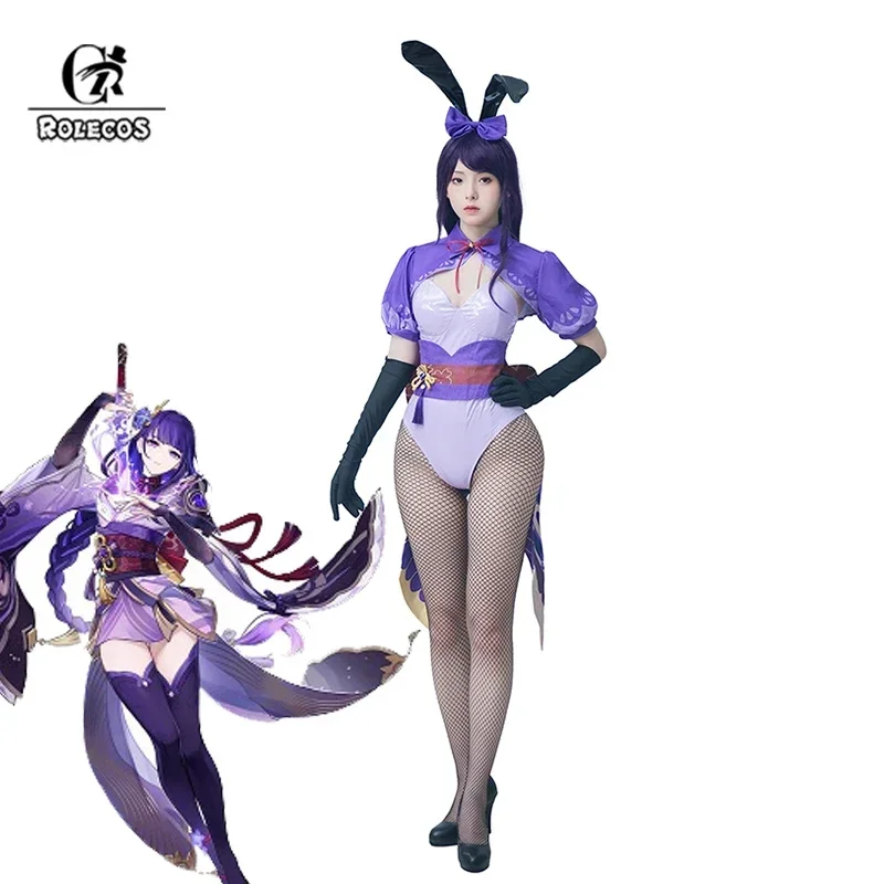 SN66 ROLECOS Bunny Girl Raiden Shogun Косплей Костюм Genshin Impact Baal Bunny Костюм Сексуальный Женский Комбинезон Baal Косплей Cos2 @ w $
SN66 ROLECOS Bunny Girl Raiden Shogun Косплей Костюм Genshin Impact Baal Bunny Костюм Сексуальный Женский Комбинезон Baal Косплей Cos2 @ w $
