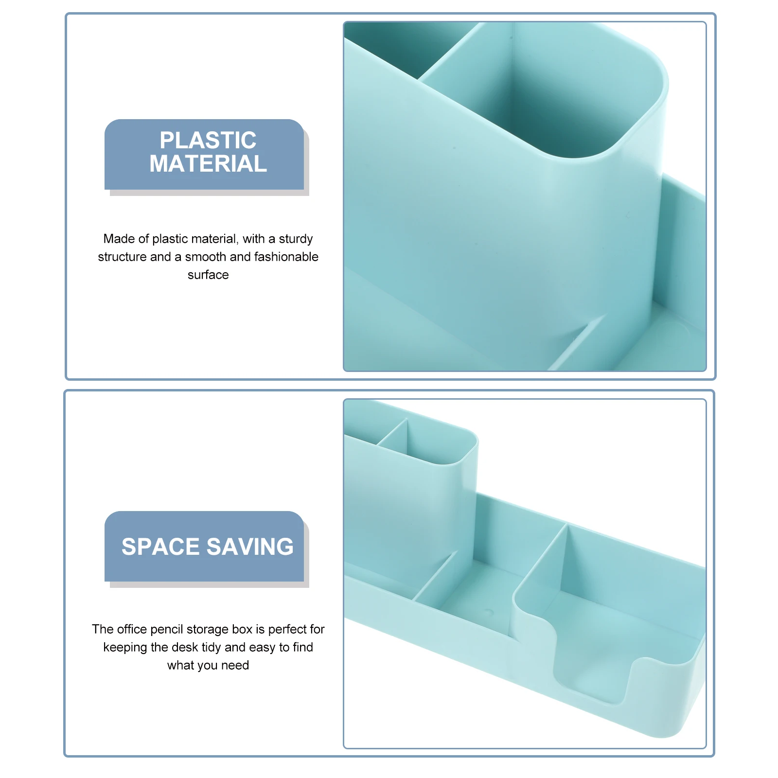 Partition Pen Holder Storage Box White Color Large Capacity Desktop Organizer For Pen Pencil Scissors Student Supplies
Partition Pen Holder Storage Box White Color Large Capacity Desktop Organizer For Pen Pencil Scissors Student Supplies